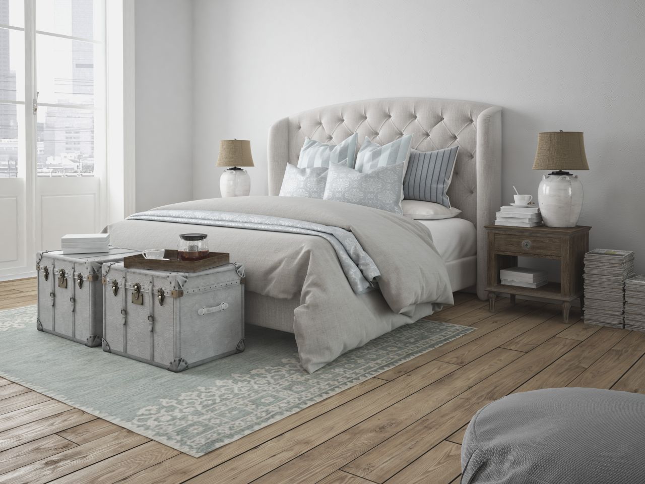 Łóżko z materacem – gwarancja komfortowego snu